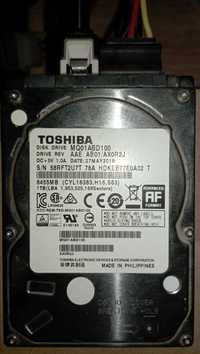 Жорсткий диск, вінчестер, HDD TOSHIBA 2.5" 1000 GB, SATA-III