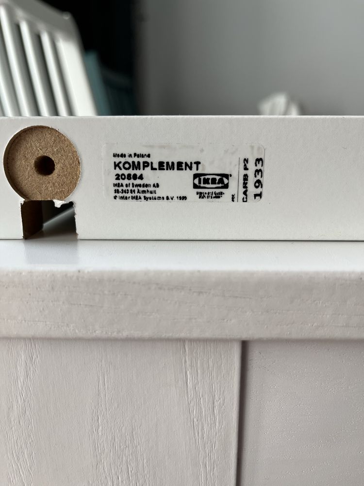 IKEA Komplement wysuwana taca