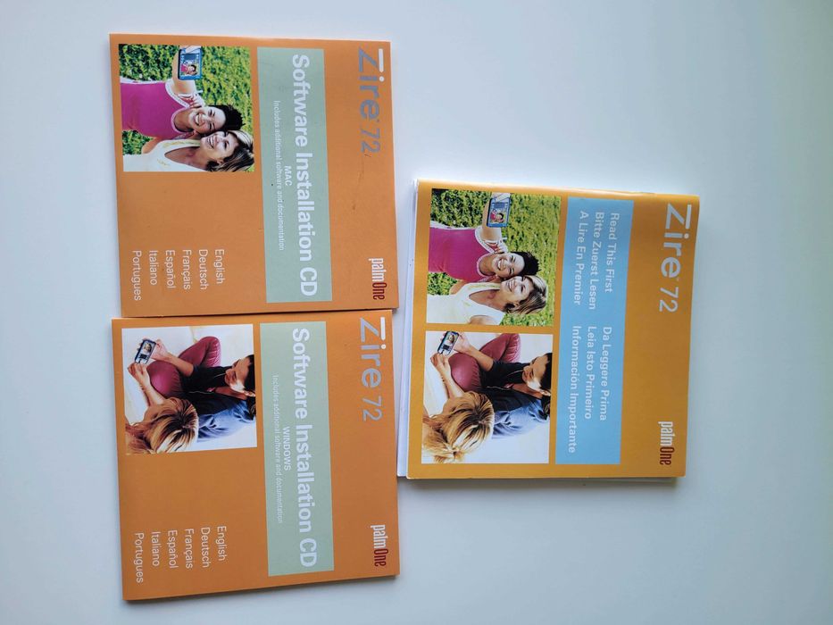 PDA Palm Zire 72 - Agenda eletrónica em caixa