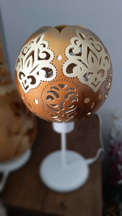 Lampka z tykwy, lampa, tykwa