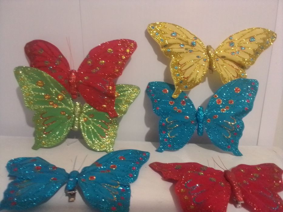 Бабочка-держатель зажим  декор