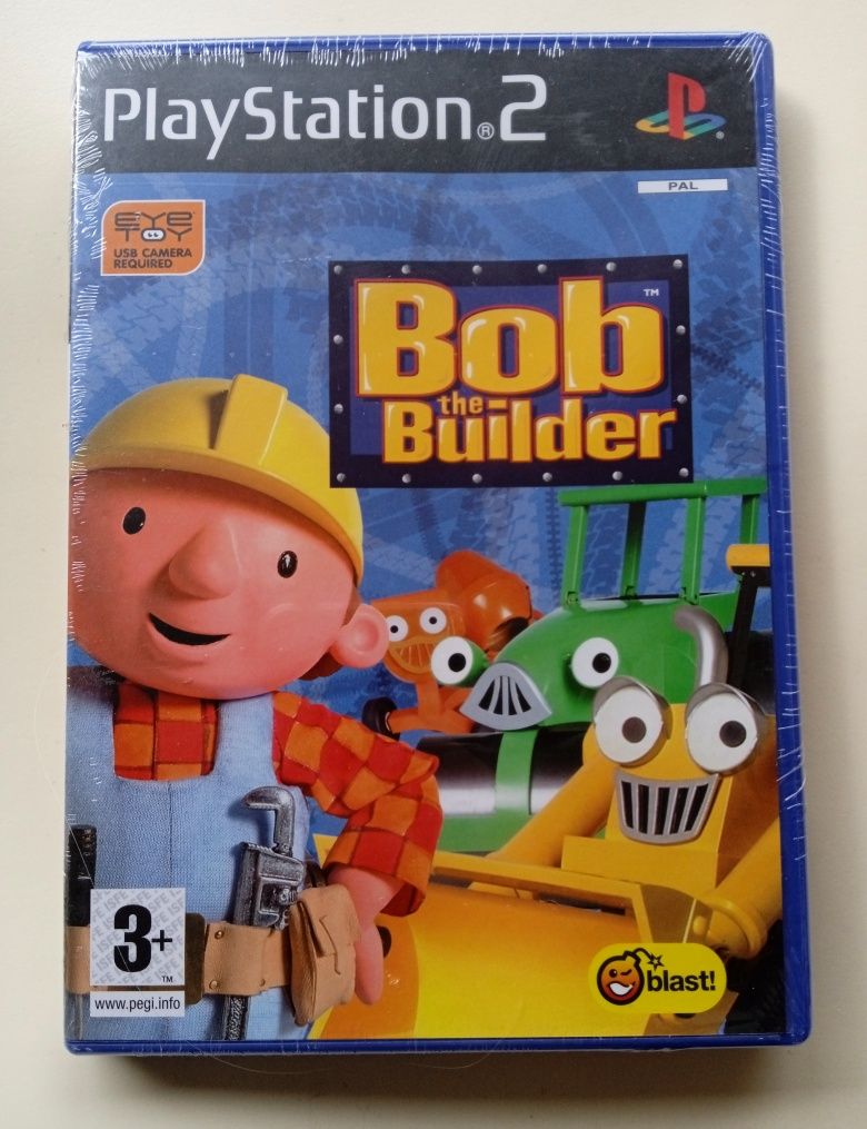 PlayStation 2 -  (Bob the builder -  Jogo Novo e selado)