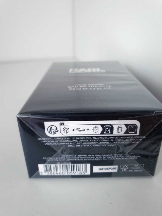 Męska Woda Toaletowa Karl Lagerfeld Perfums pour homme 100ml