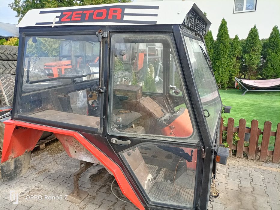 Kabina Zetor możliwy transport