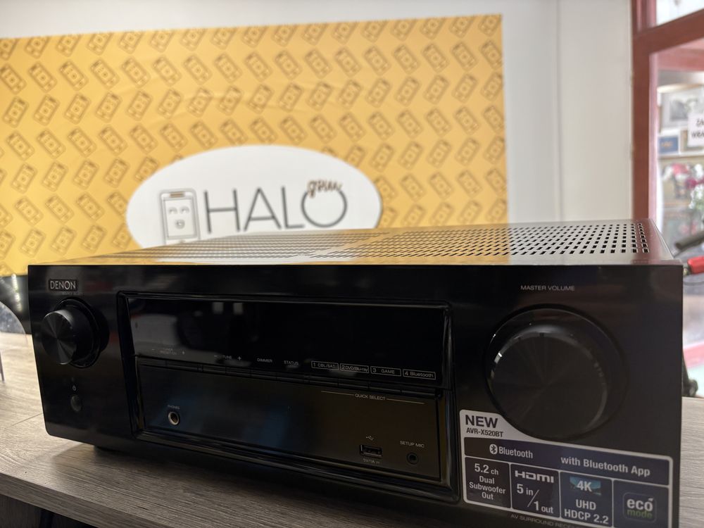 Amplituner Denon AVR-X520BT Bluetooth Lombard Halogsm Piotrkowska 19