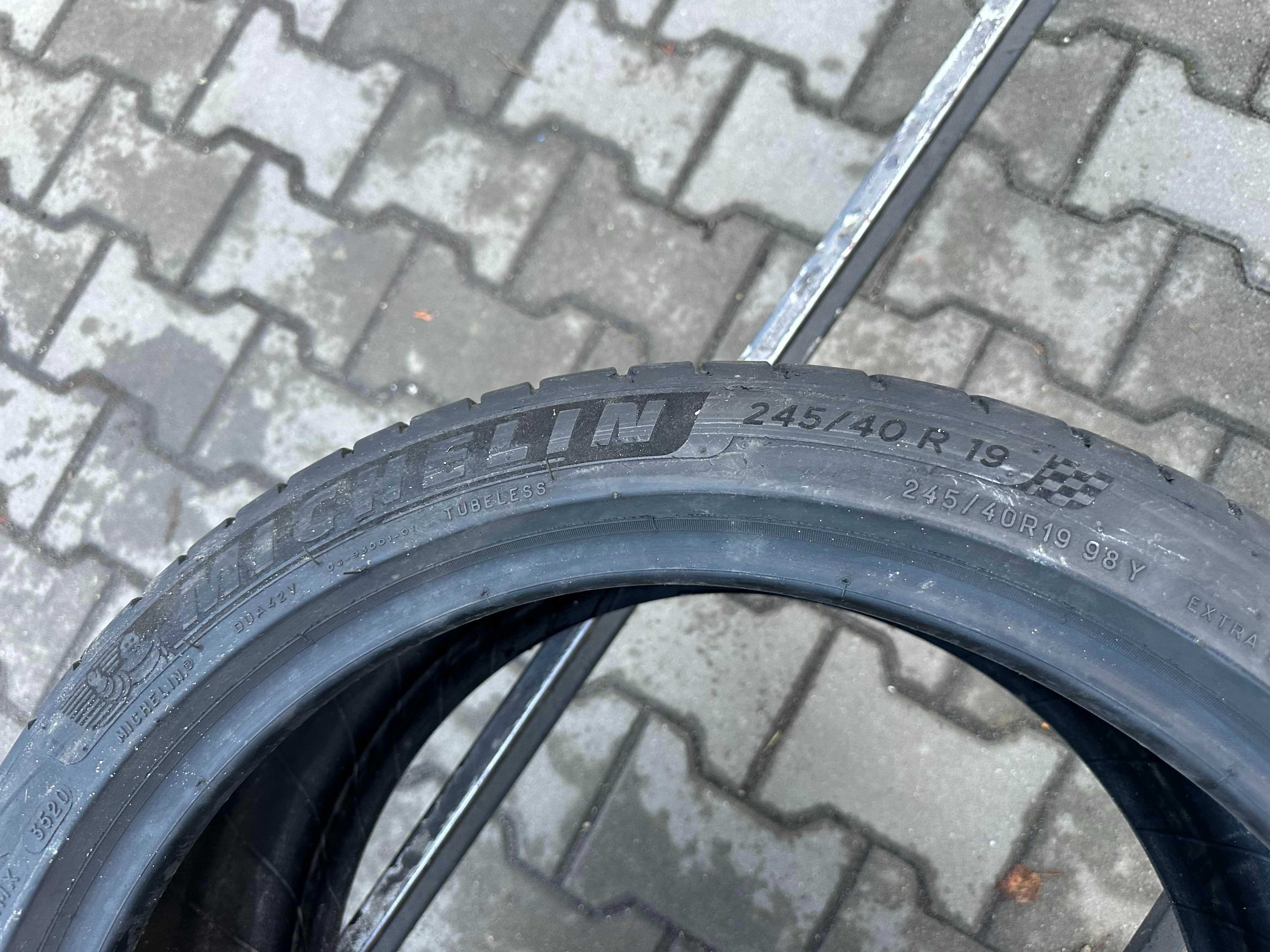 245/40r19 Michelin pilot sport 4 / para 2szt