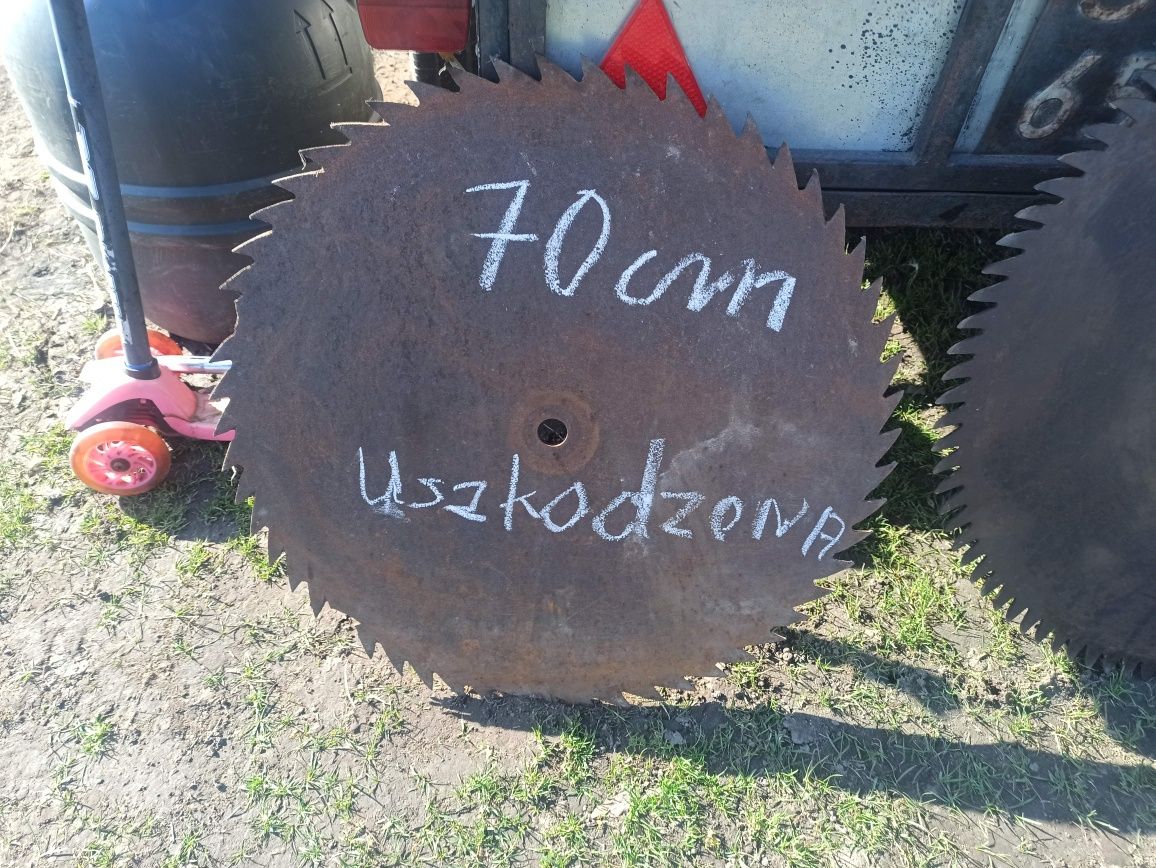 Piła 80 do drewna tarcza duża 60cm krajzega trajzega otwór 4cm 3cm