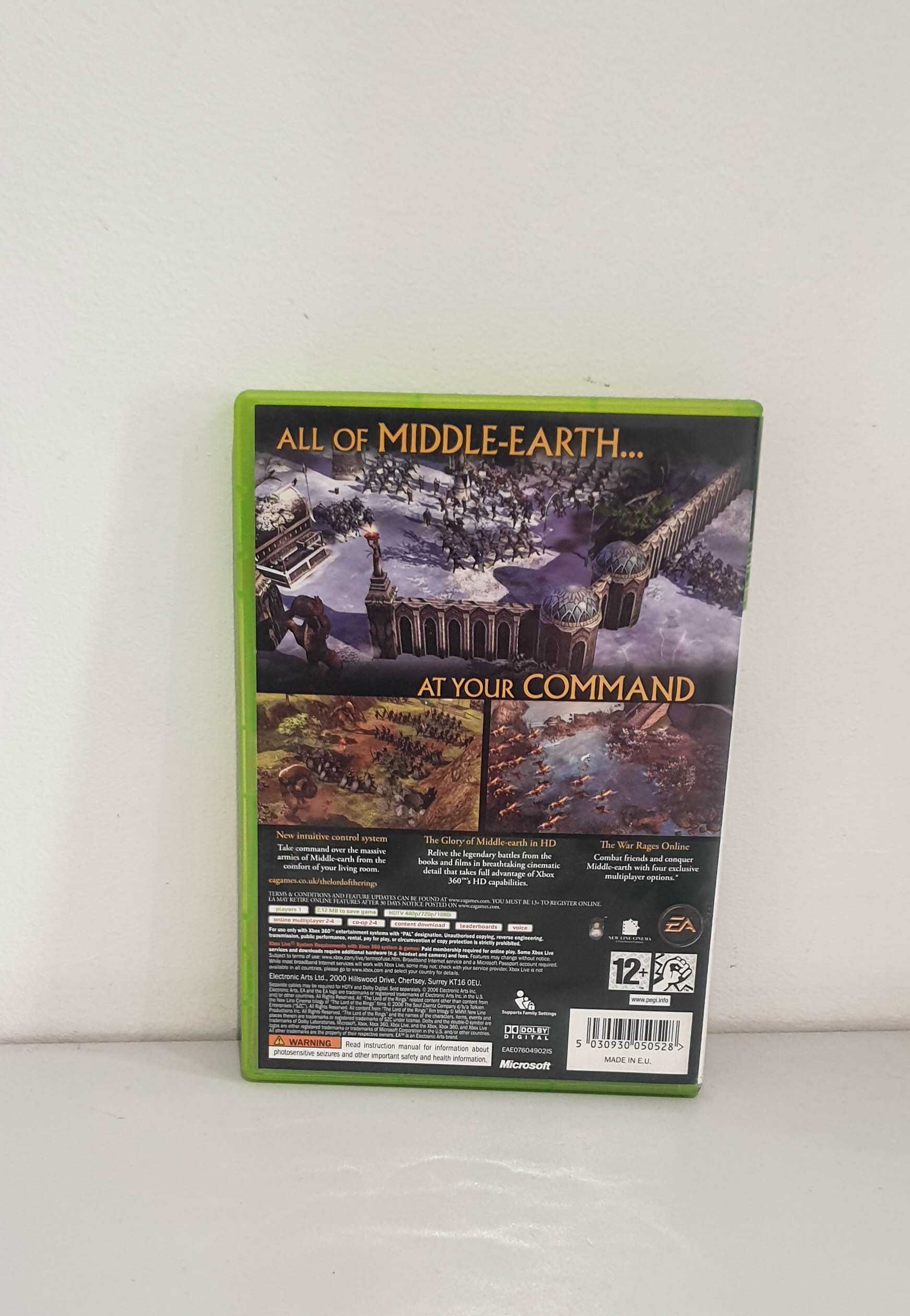 Gra Lord of the Rings Battle for Middle-Earth xbox360 2xAng