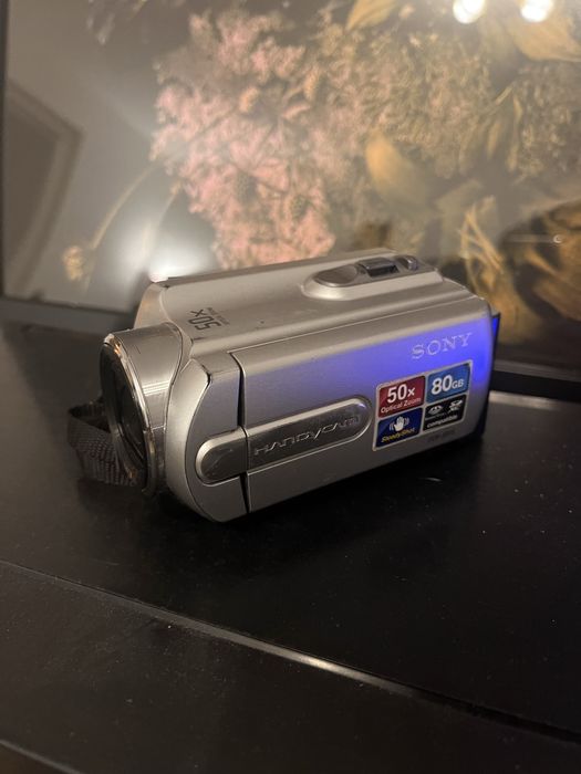 handycam sony vintage retro dcr sr cyfrowa zoom camcorder prezent