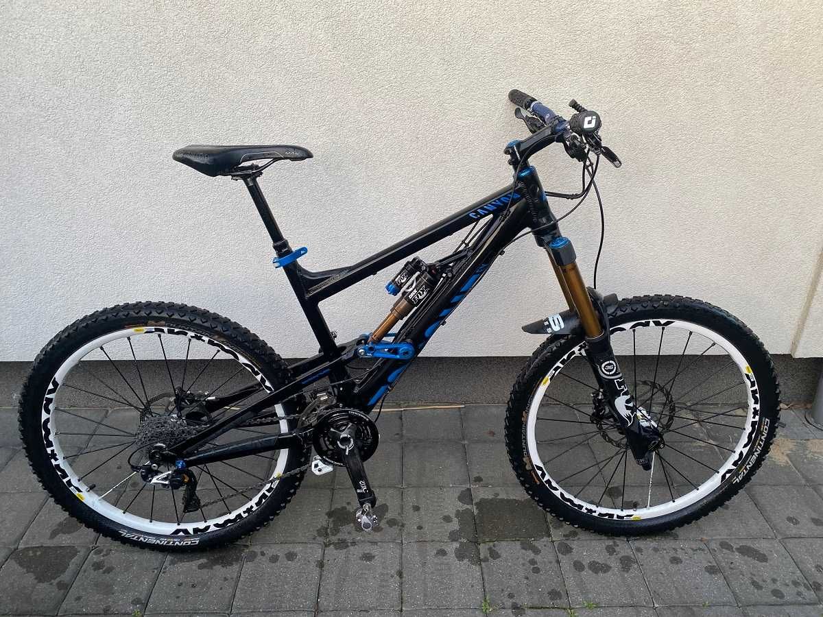 Canyon Torque EX 26 Enduro MTB Shimano XTR, Fox talas 36, Fox DHX 5.0