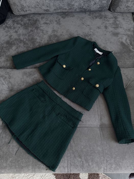 Твідовий костюм Zara