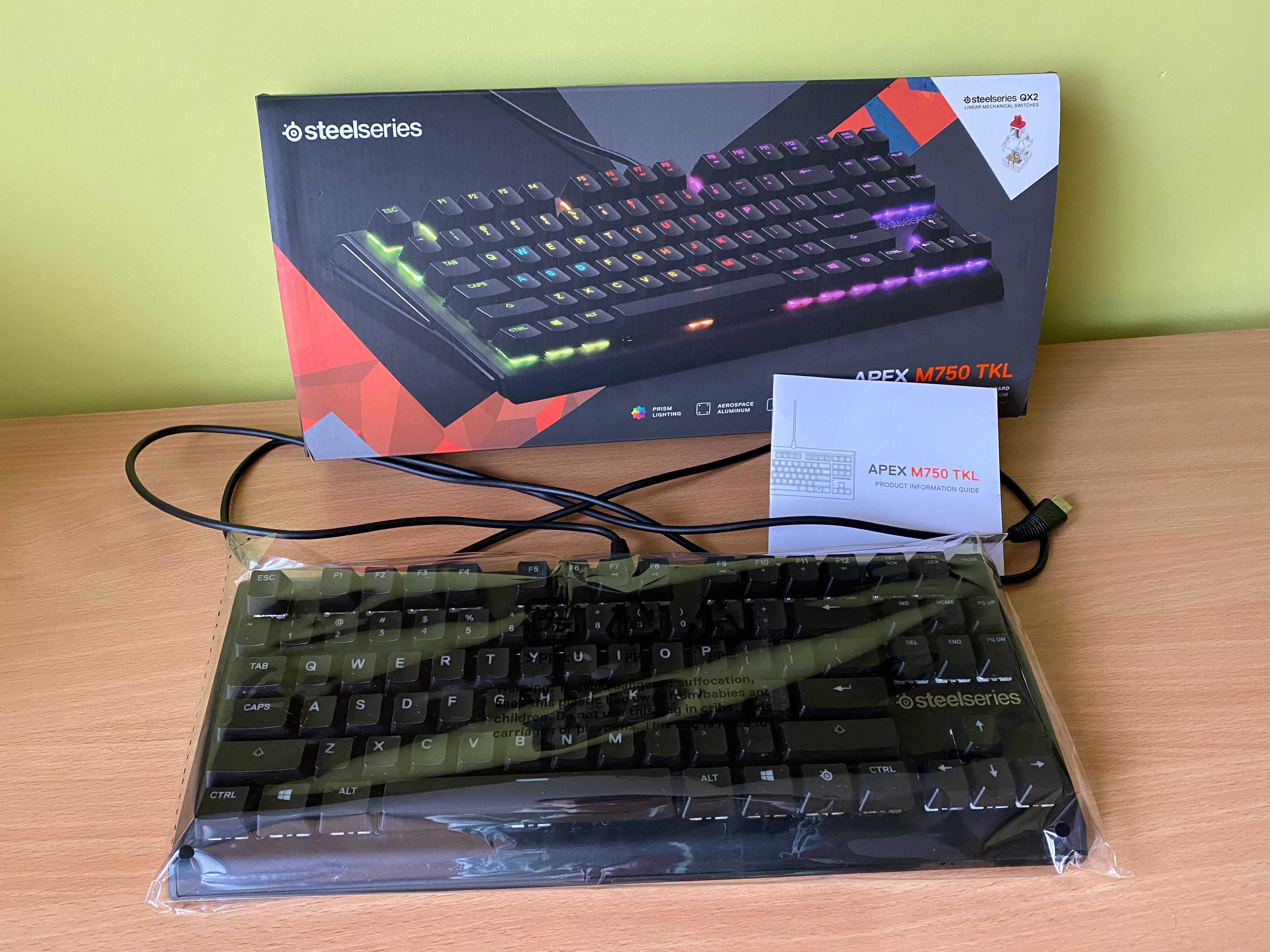 Apex M750 TKL RGB Klawiatura SteelSeries