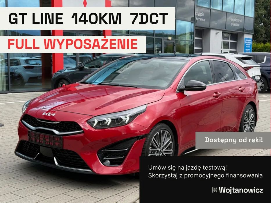 Kia ProCeed GT LINE, pakiet PREMIUM, pakiet TECHNOLOGICZNY, felgi 18", pakiet AEB