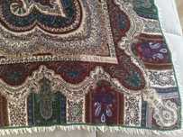 Celine duża wełniana chusta Paisley 130 x 130