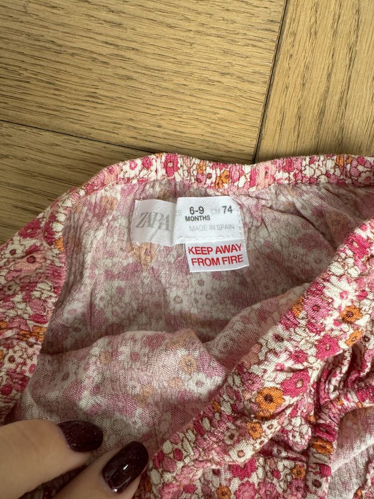 Komplet- sukienka i majteczki Zara roz. 74