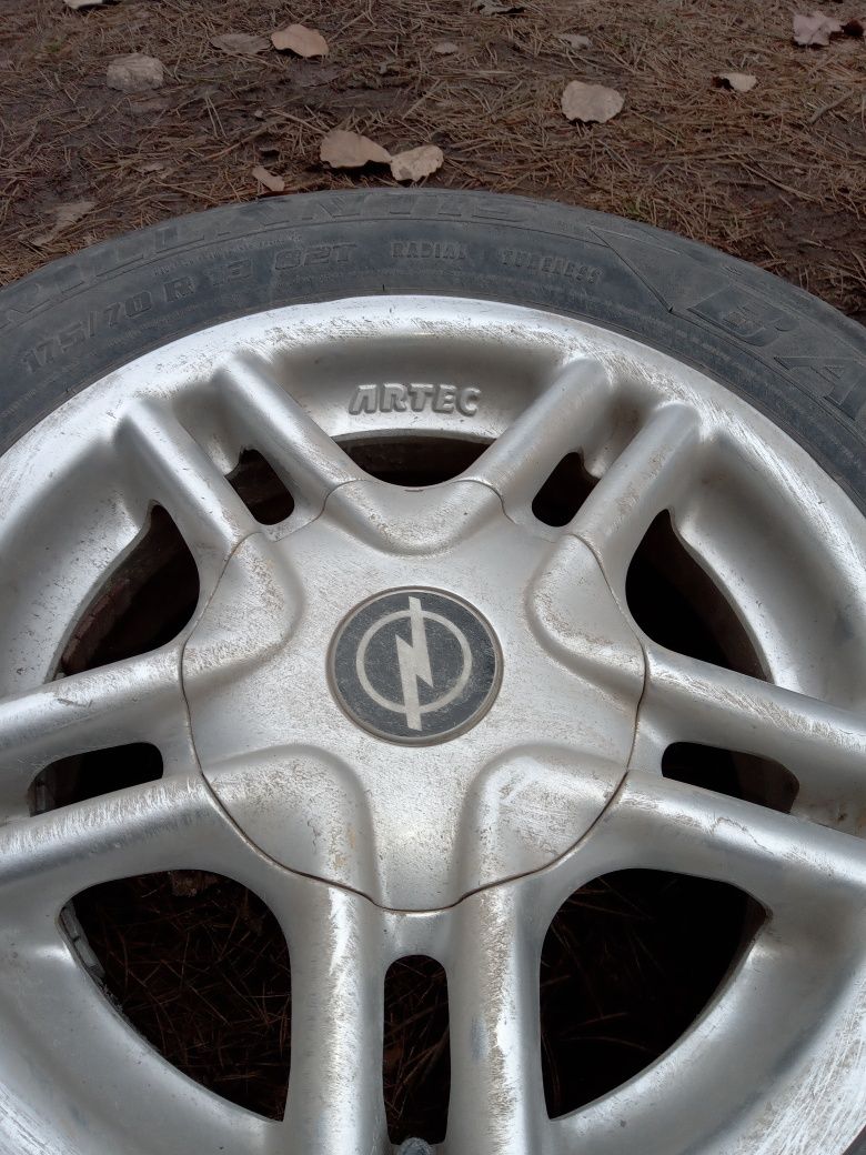 Zestaw kół aluminiowych Artec 13 cali 4x100 opel