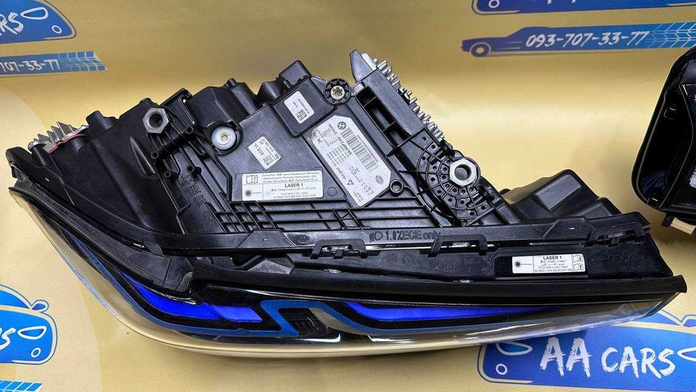 Фары Фара Фари Bmw G30 Shadow Чорні 5/M5 F90 Adaptive Laser рестайлінг