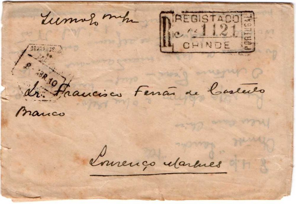 ESPÓLIO - Conjunto de 10 cartas de Francisco Ferrão Castello Branco