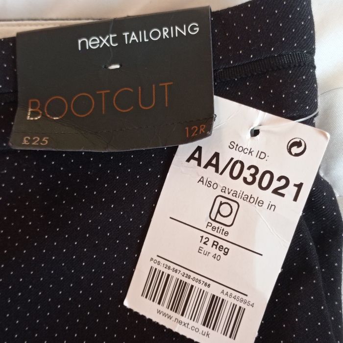 Нові брюки, штани Next,  в мілкий горох