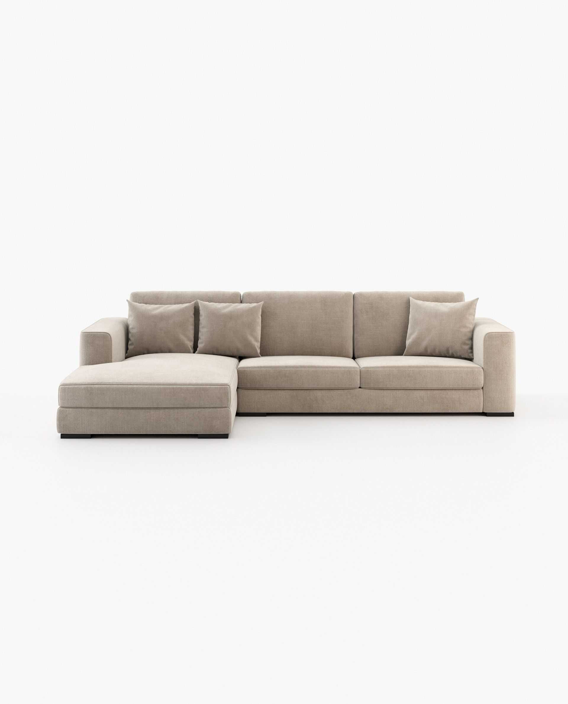 Sofá Chaiselongue - Espumas HR - NOVO - Fabrica
