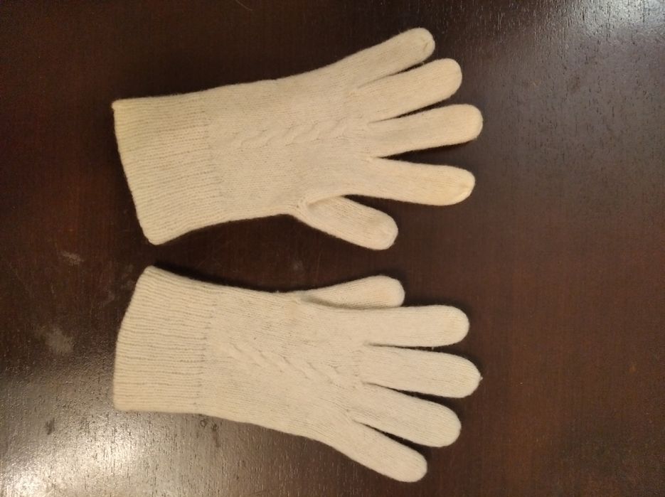 БЕЛЫЙ вязаный комплект