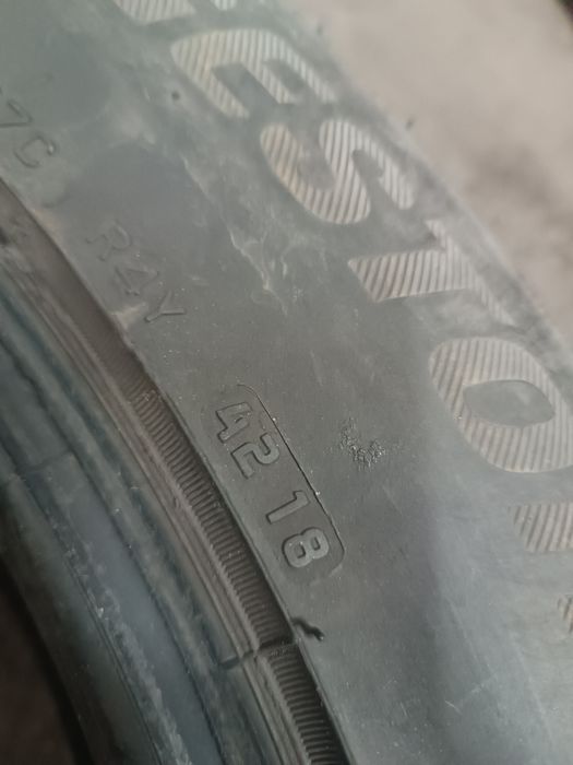 235/55R18 dwie opony zimowe Bridgestone 2018r