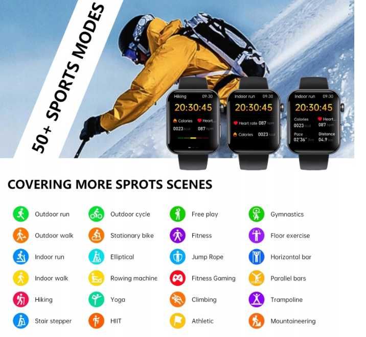 Smartwatch Altmir F300 Active Life Monitor z 52 Trybami ttst1459
