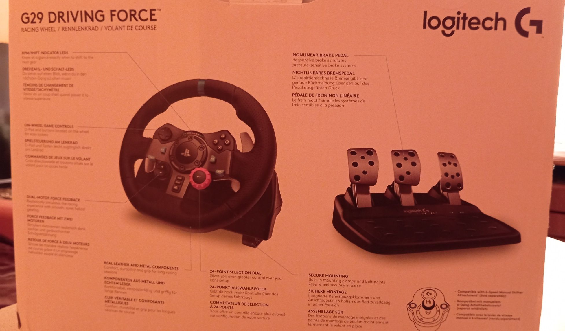 Kierownica G29 [PlayStation / PC]
