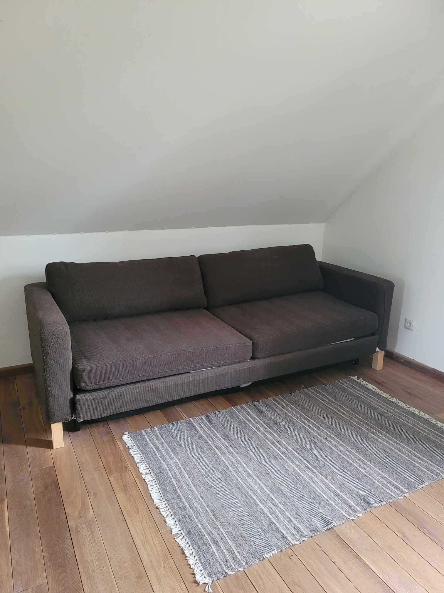 Sofa Ikea Karlstad trzyosobowa rozkładana.