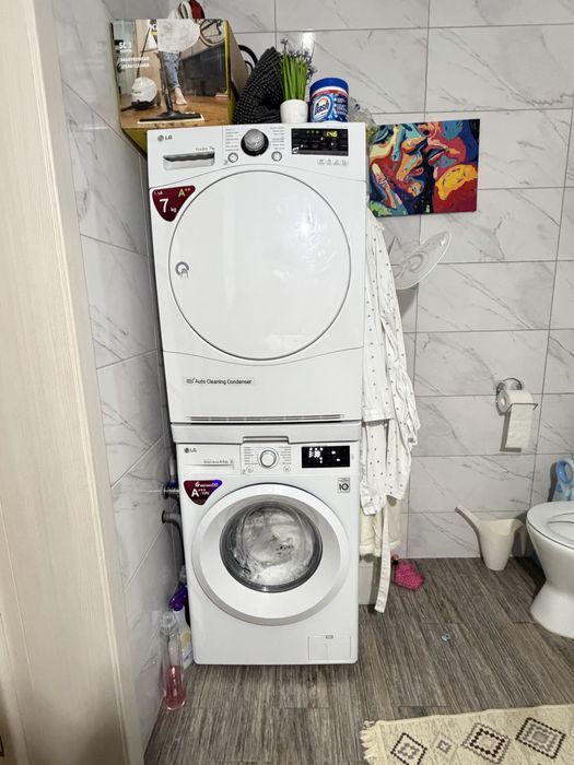 Комплект сушка стіралка lg сушарка