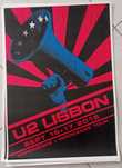 Poster U2 digressão ir tour Lisboa 2018