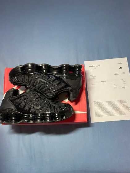 Buty damskie Trampk Nike_Shox_TL_Black R.43