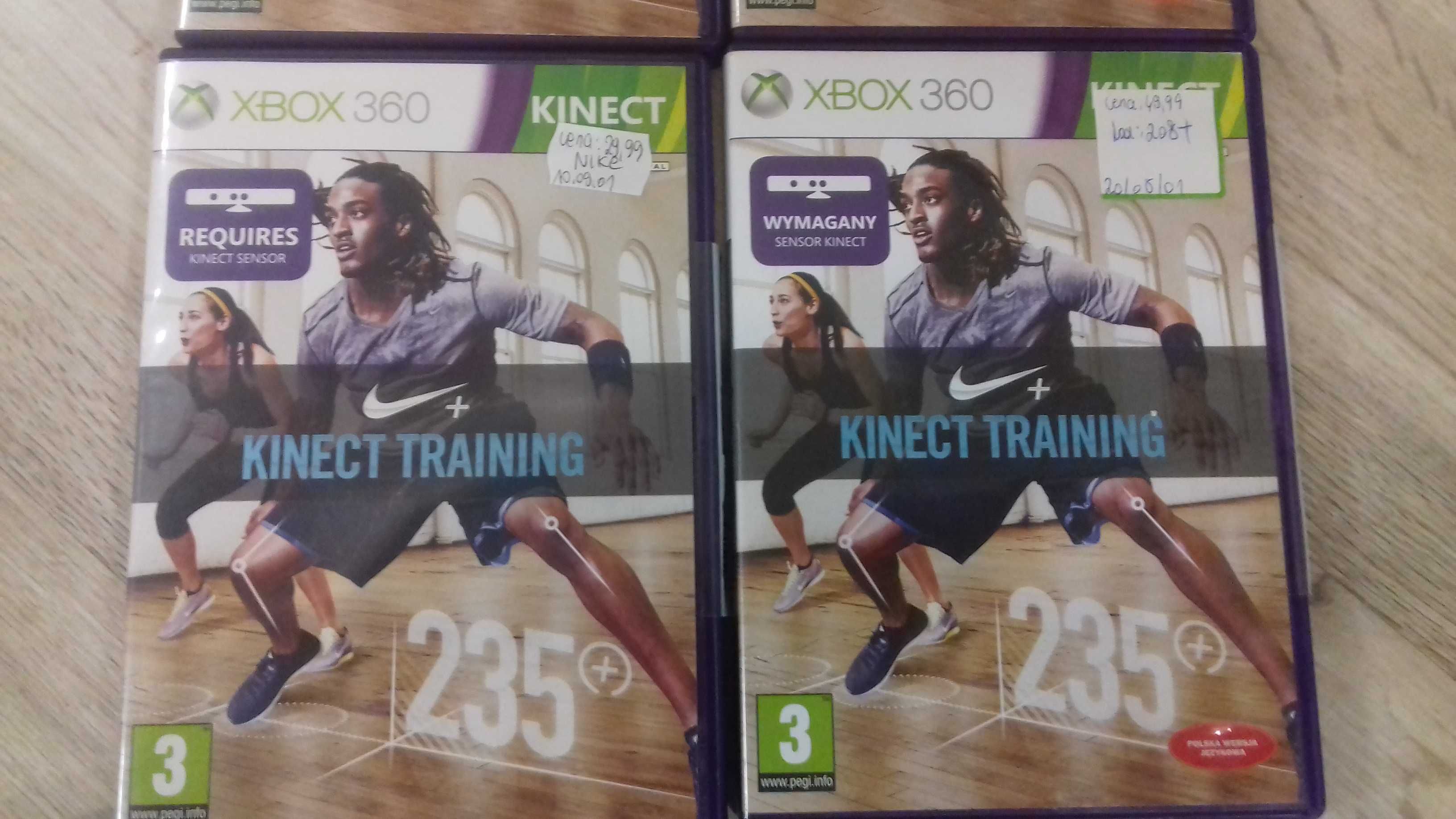 Nike + kinect training Xbox 360, sklep tychy, WYMIANA