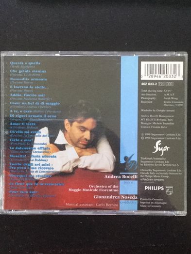 Andrea Bocelli - The Opera Álbum