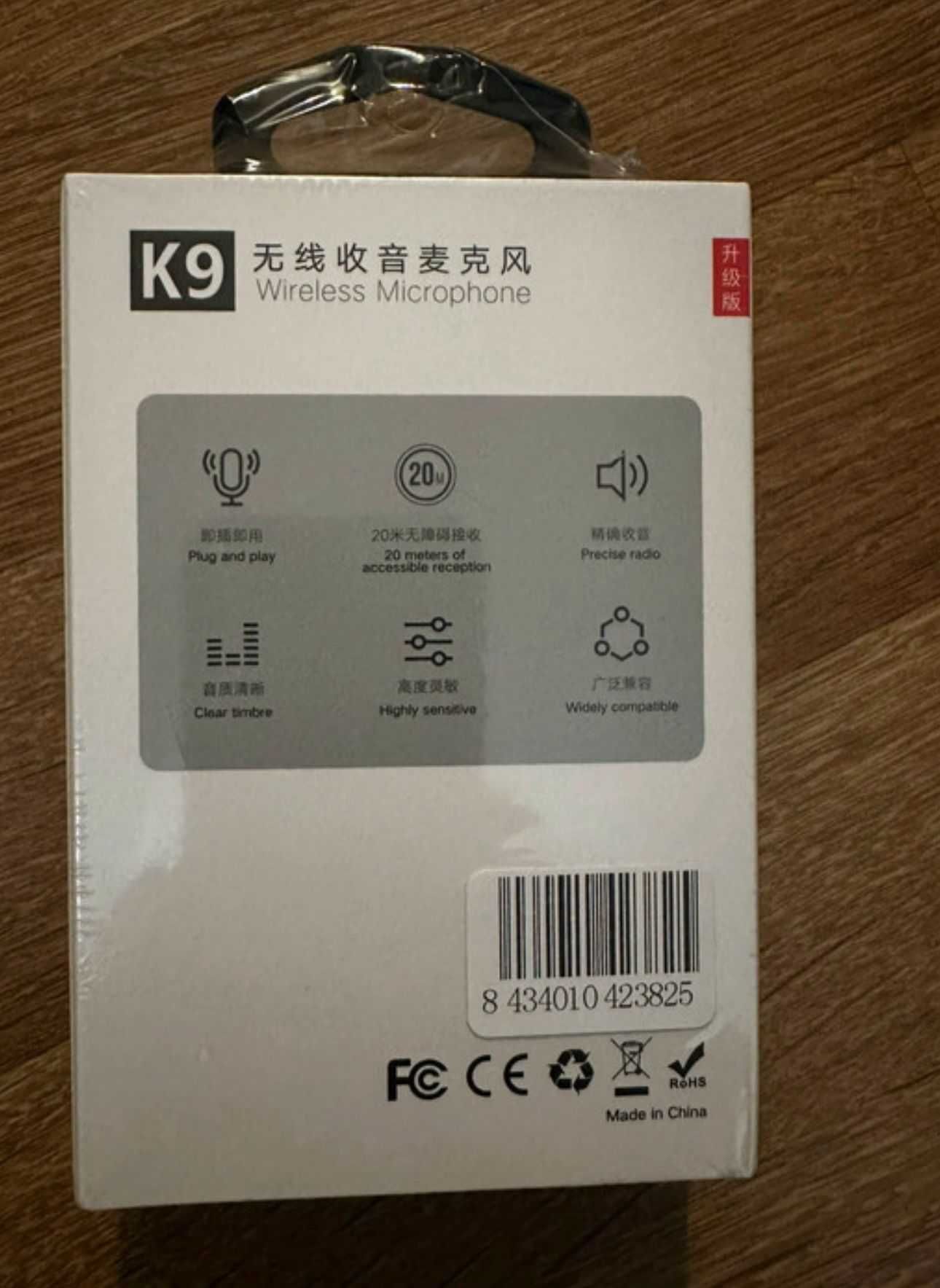 Kit 2x Microfones Lapela Type C