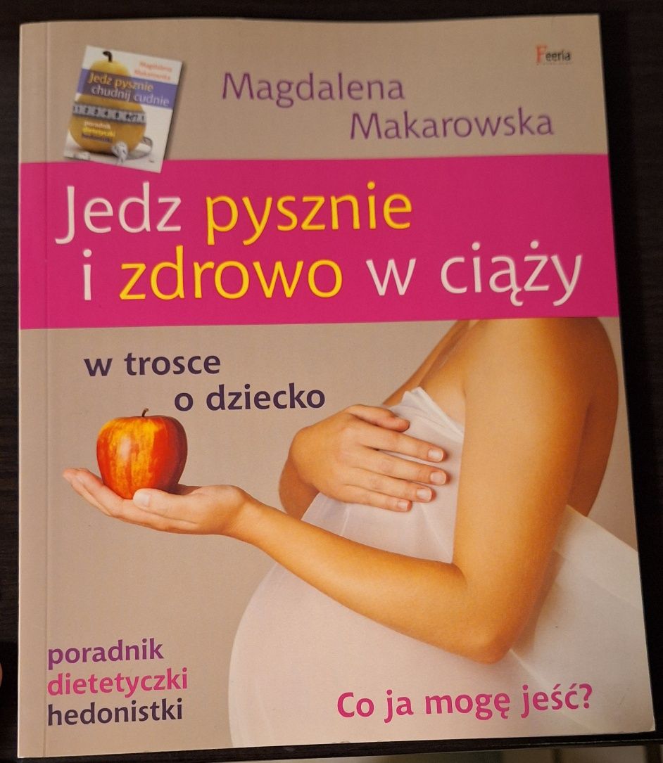 Zestaw Książki ciąża gdy stajesz się mamą dieta w ciąży