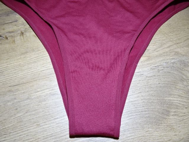 Primark bordowe majtki nowe L