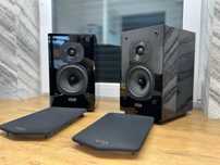 kolumny stereo,monitory Quad 77-11l black piano
