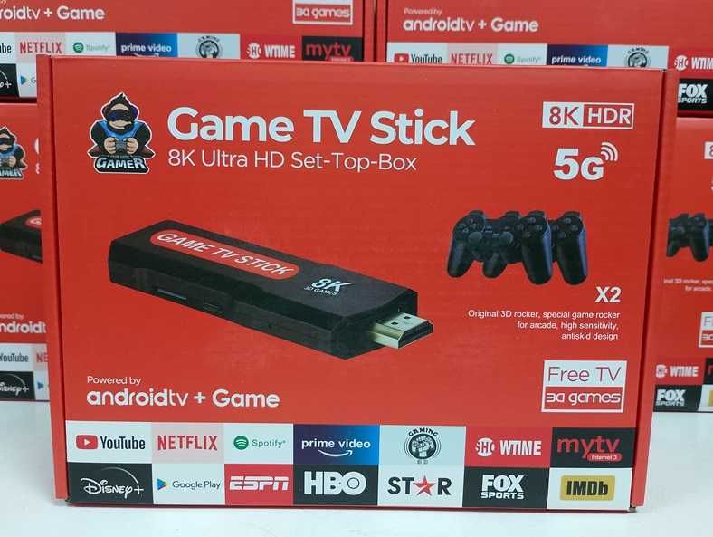 Ігрова ретро приставка + Android TV на 35000 ігор Game TV Плейстейшн 1