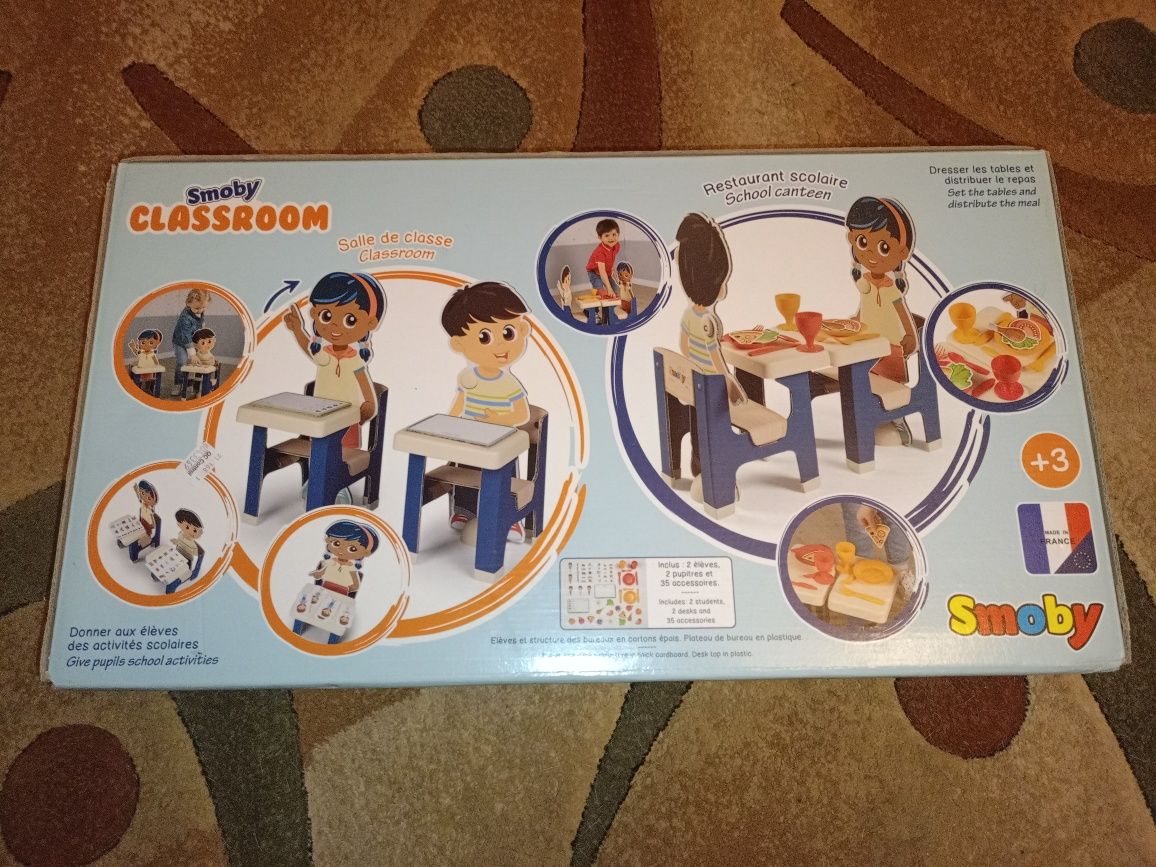 Smoby classroom +3 szkoła dla do zabawy dla dzieci