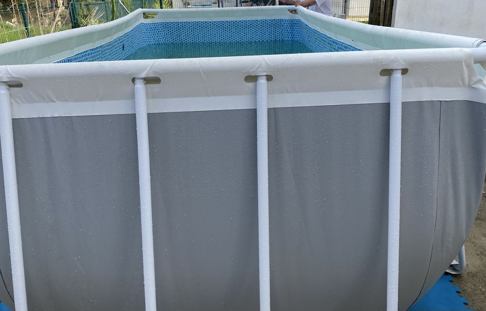 Piscina usada  3 meses