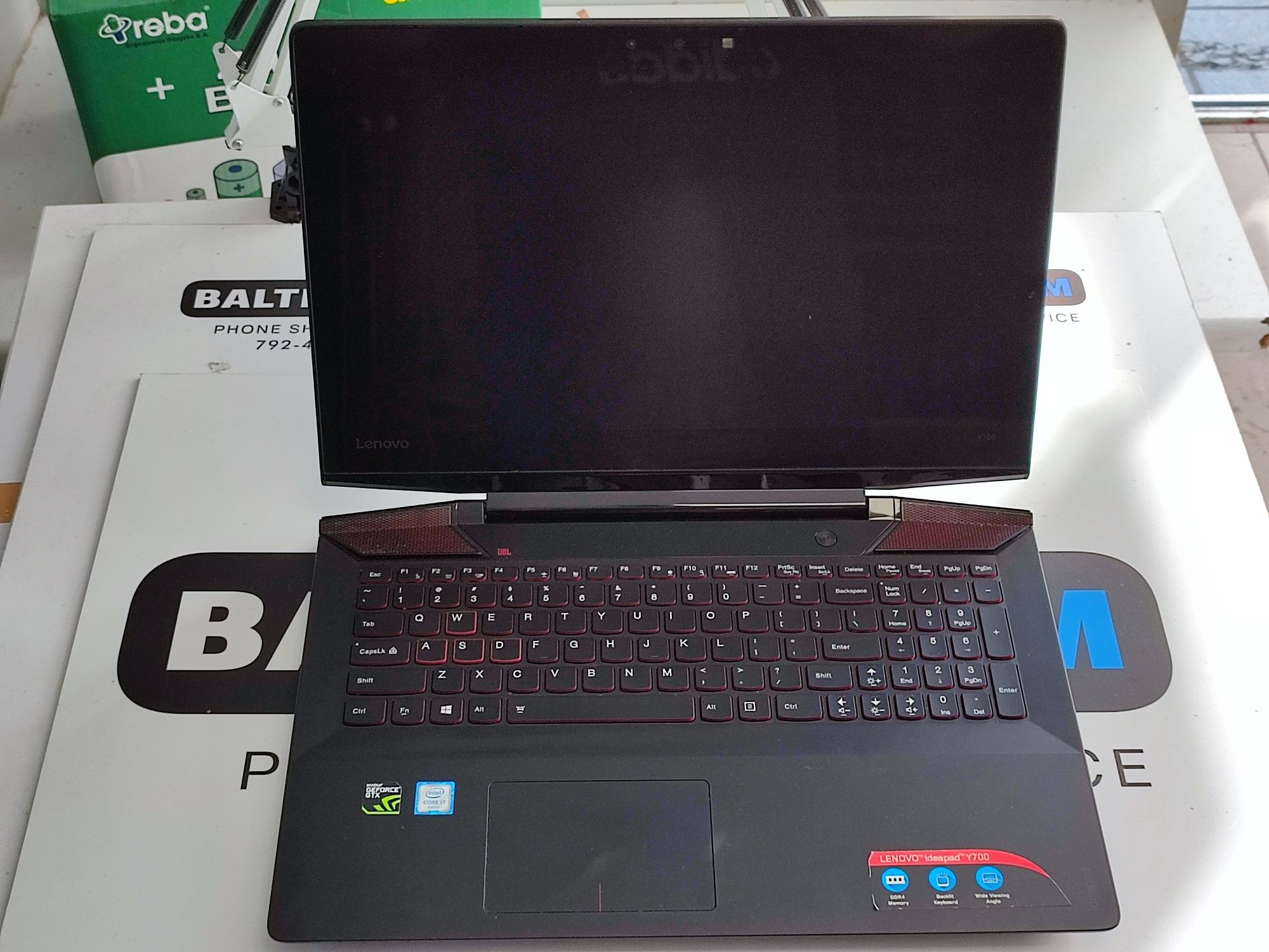 Sklep zadbany Laptop Lenovo Ideapad Y700 i7 16gb 256gb GTX960M