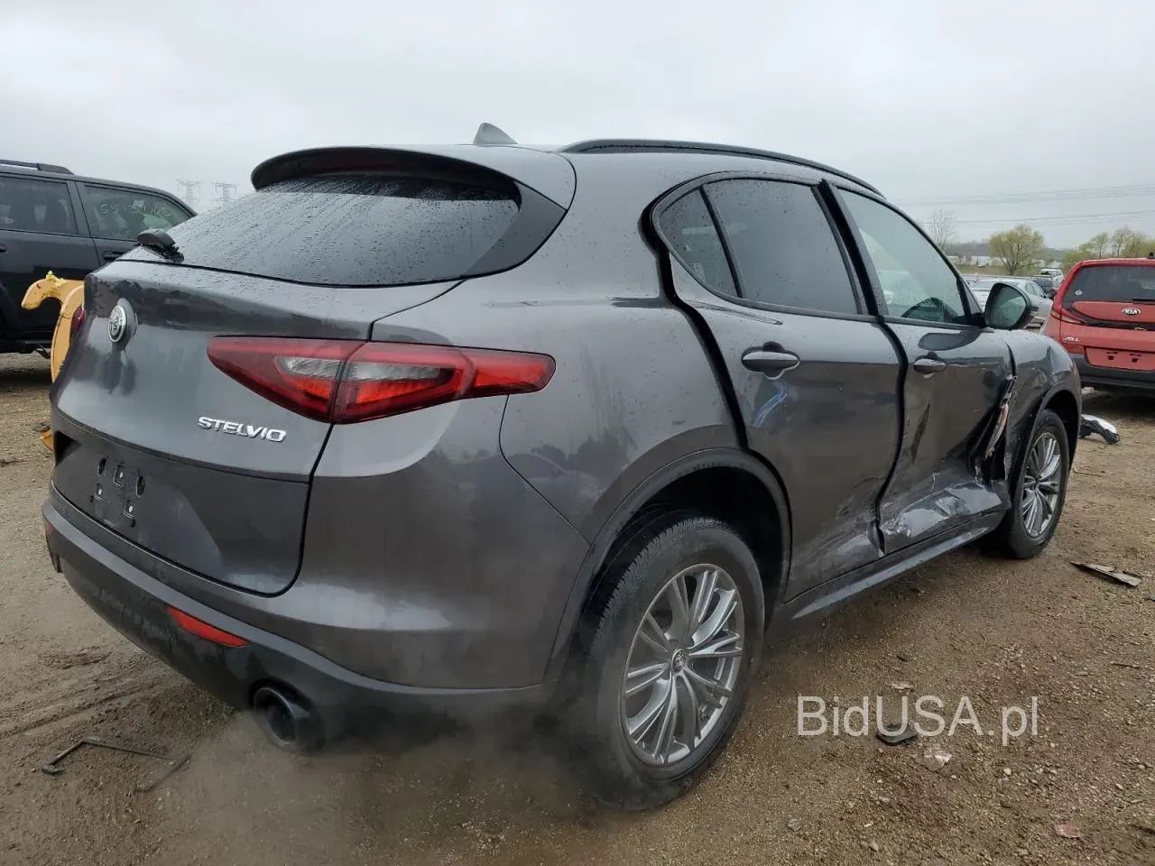 Alfa Romeo Stelvio 2022r. !!! Pali jeździ. Poduszki ok. KUPIONY w transporcie do Polsk