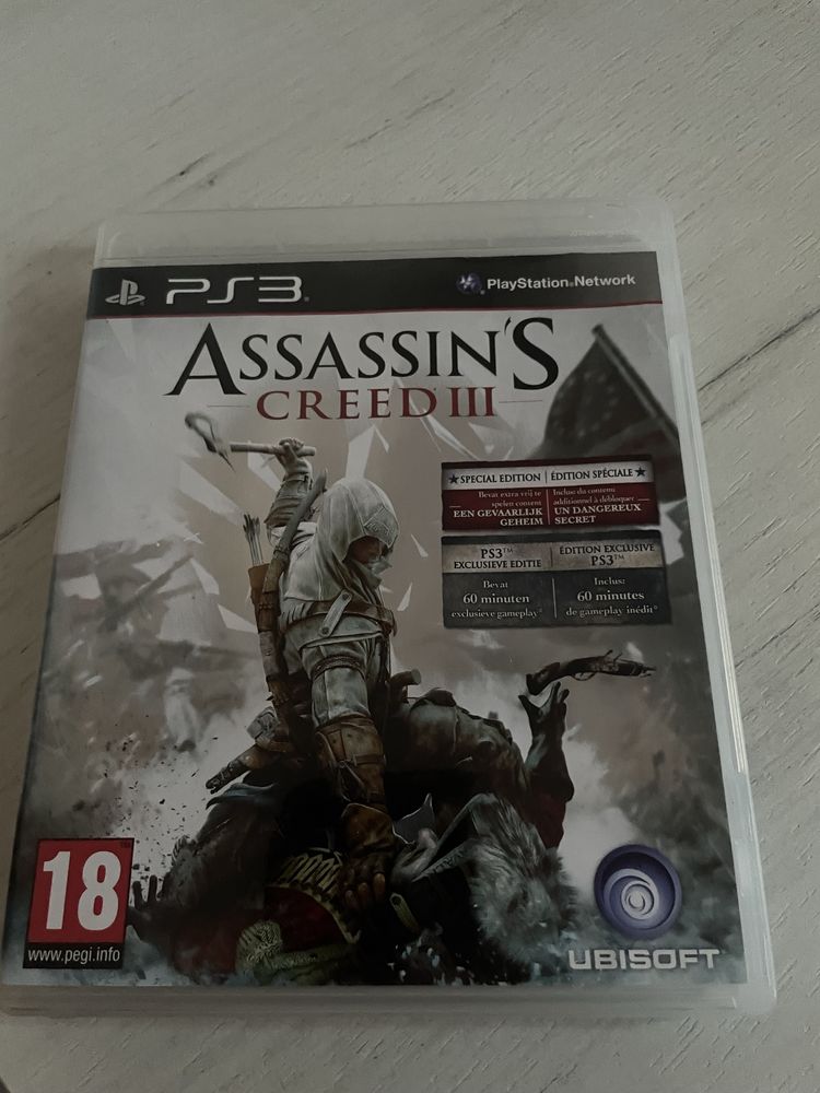 Assassins creed 3 Limitd edition ps3