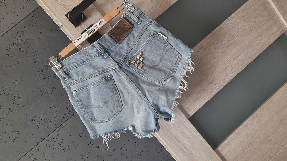 Jeansowe szorty handmade