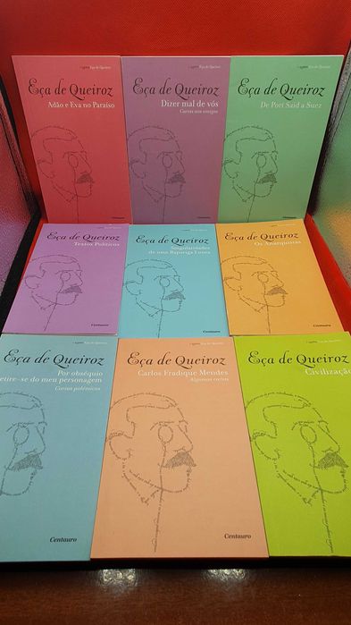 Livro - REF CXC - Eça de Queiroz - Coleção de Cartas e Textos.