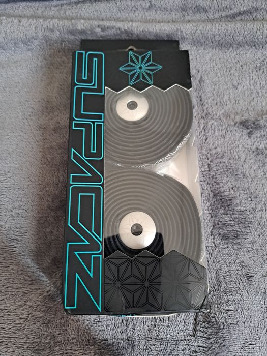 Owijka Supacaz Super Sticky Kush Czarno Srebrna Silver NOWA