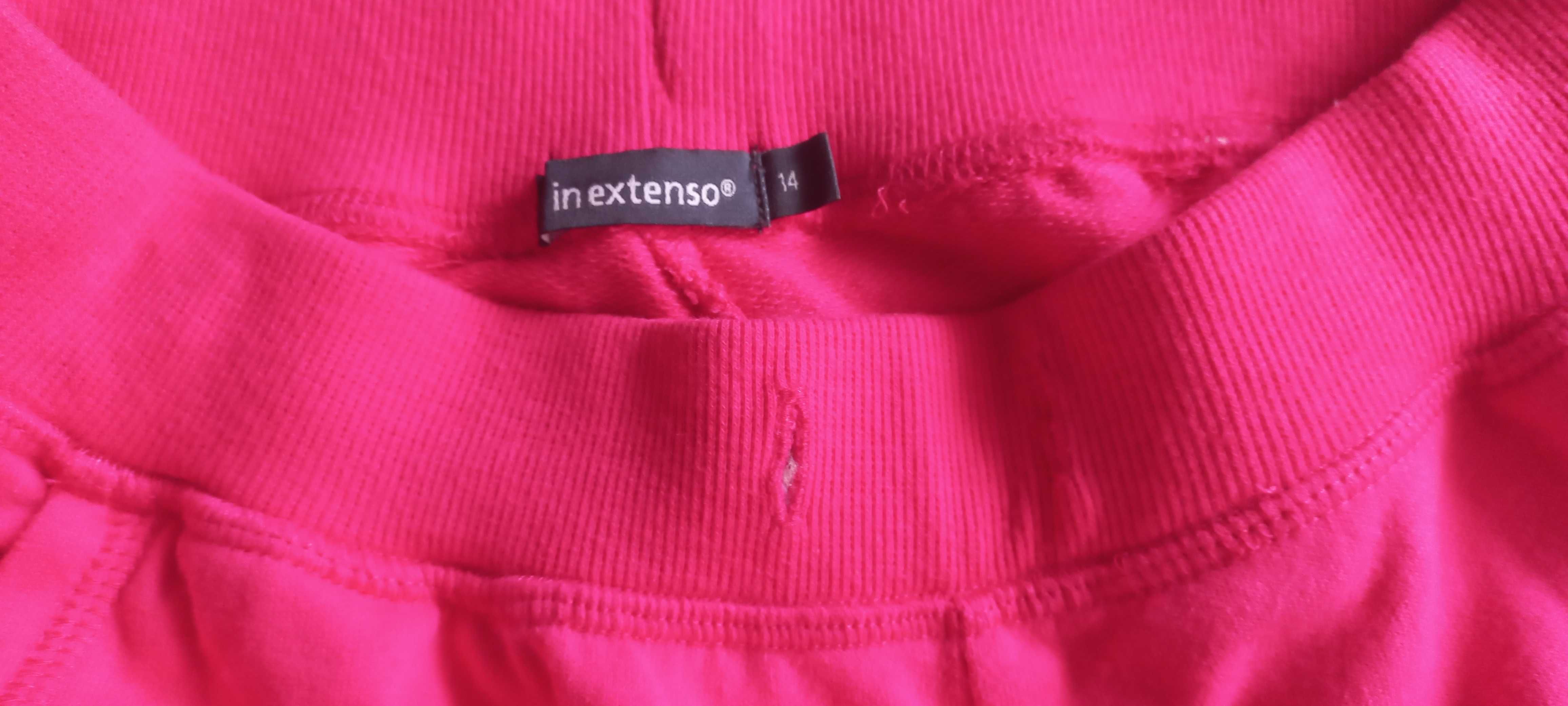 Różowe spodnie dresowe dla nastolatki