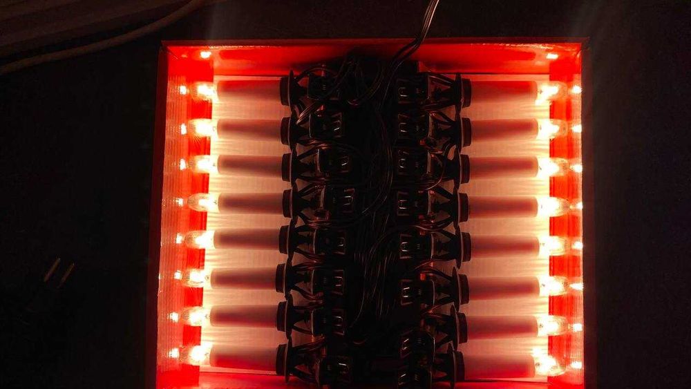 Гирлянда 16 свечей в новом состоянии.