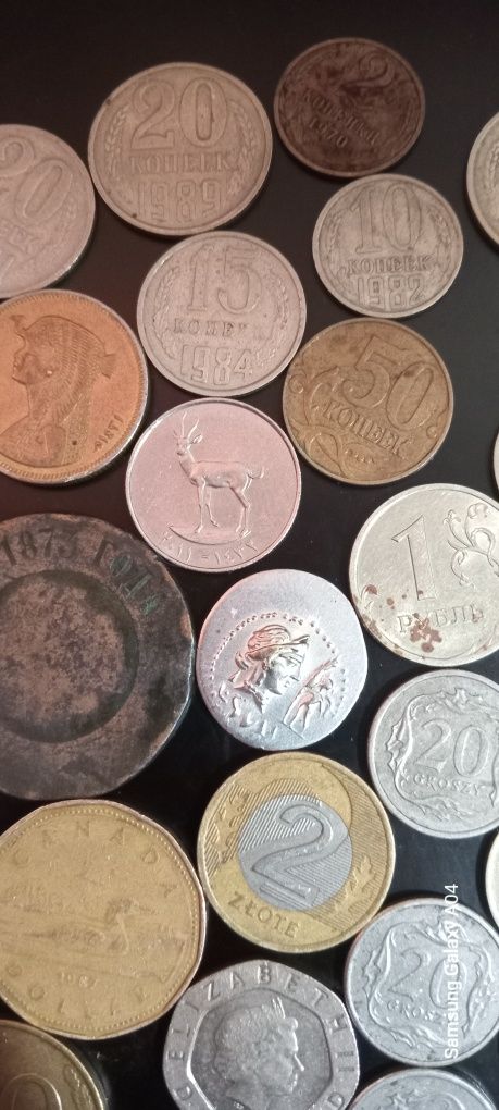 42монети з1873 і далі.